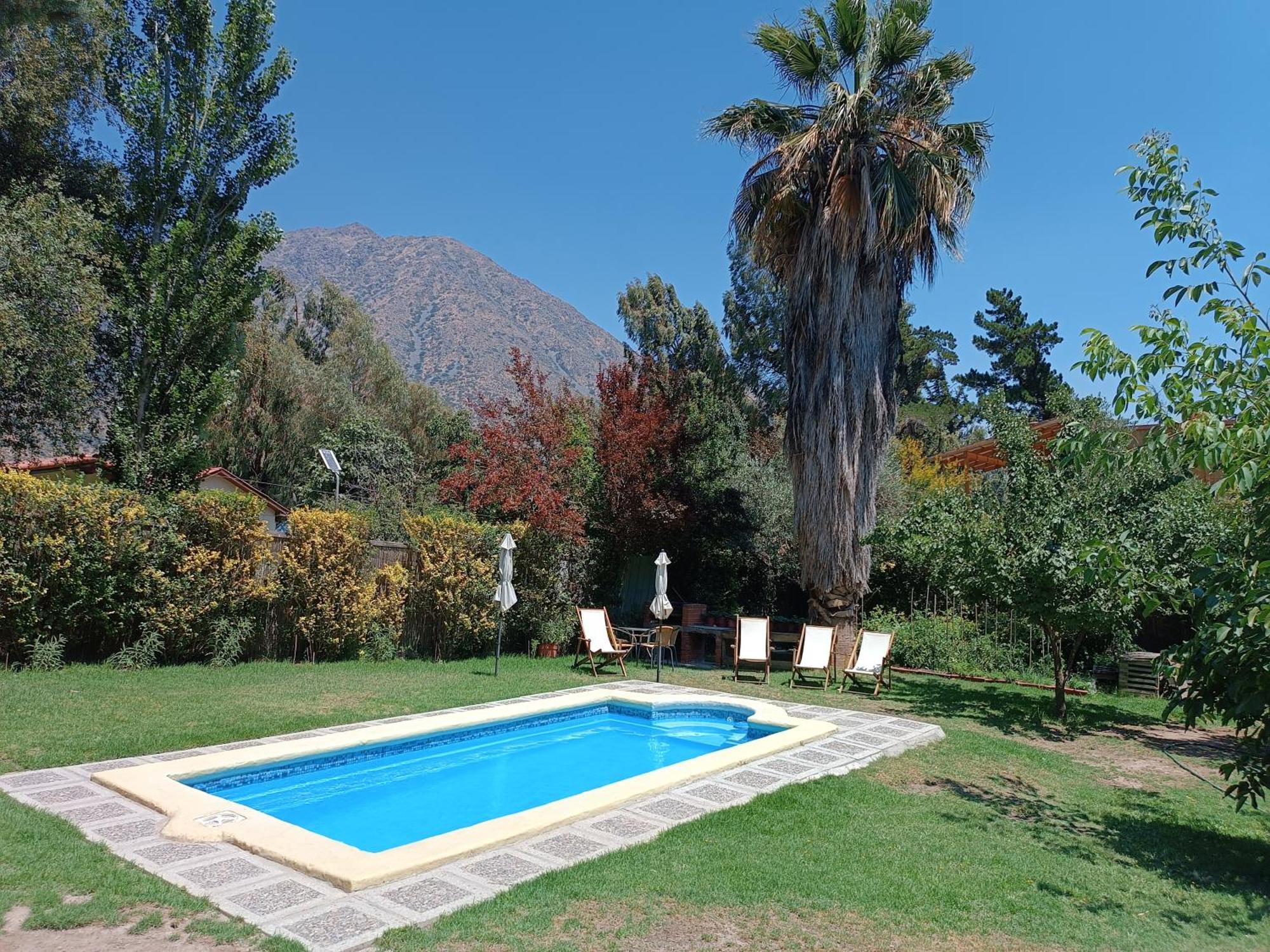 Cabana El Tiempo Es Arte San José de Maipo Exteriör bild