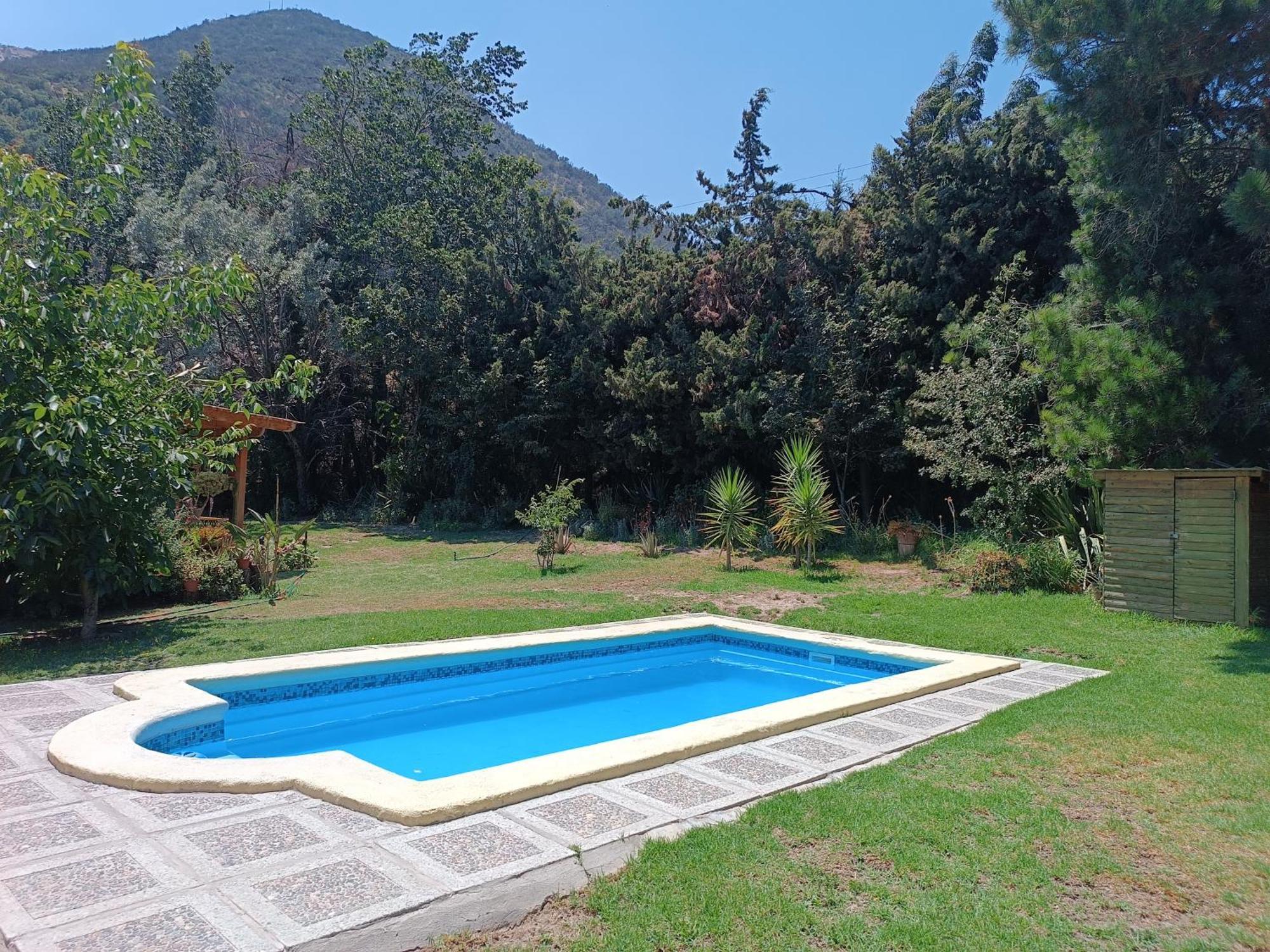 Cabana El Tiempo Es Arte San José de Maipo Exteriör bild