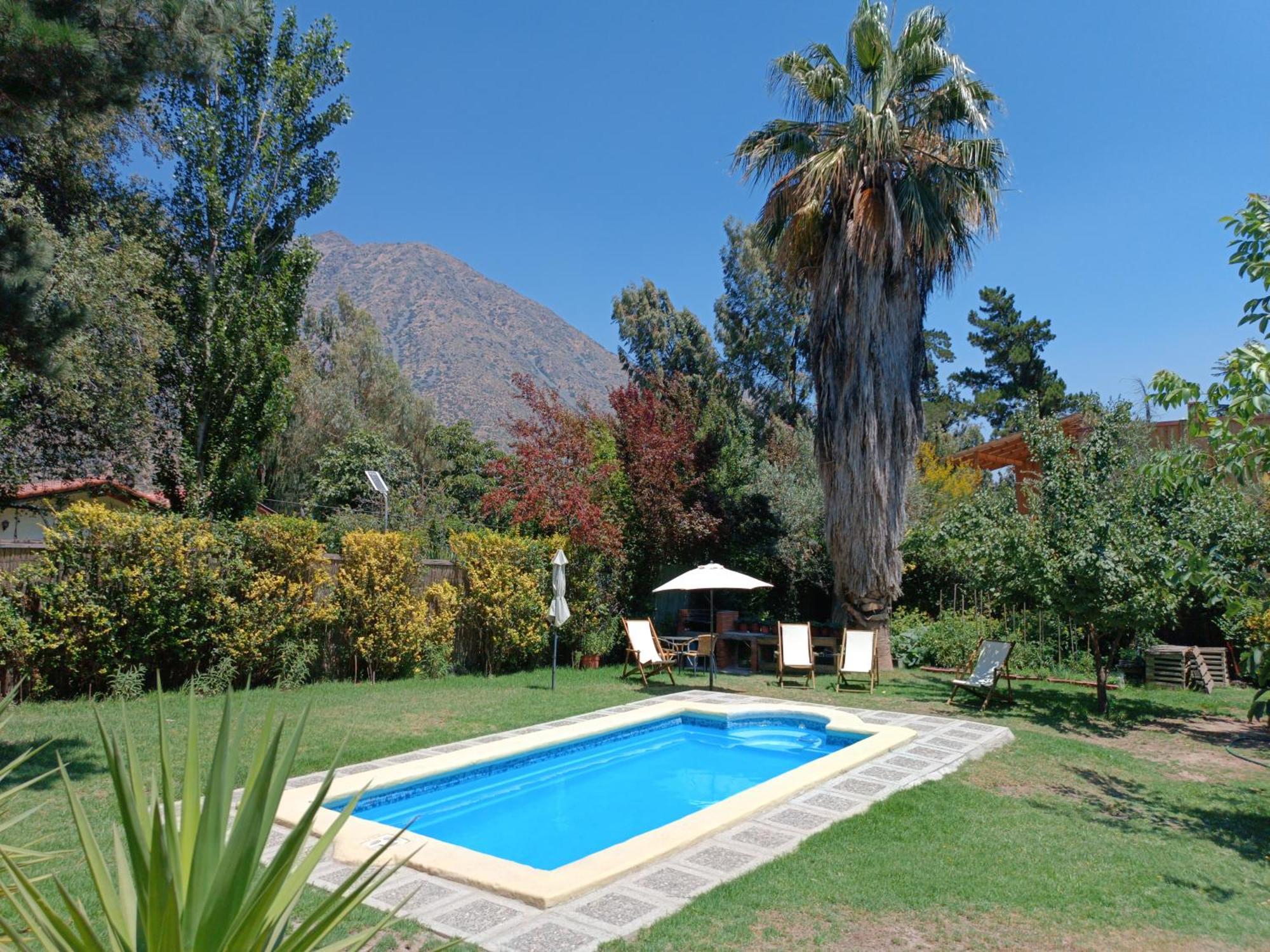 Cabana El Tiempo Es Arte San José de Maipo Exteriör bild