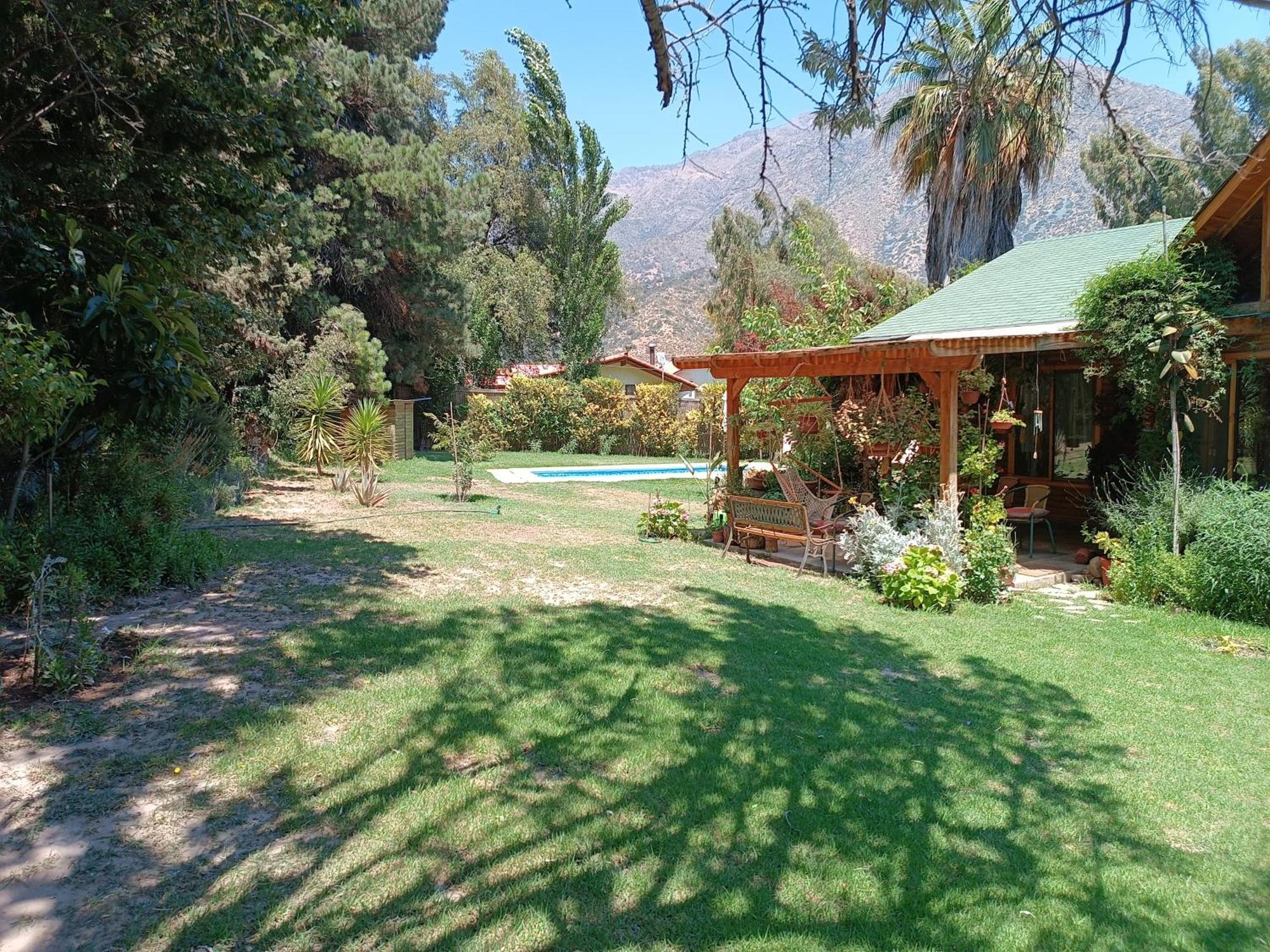 Cabana El Tiempo Es Arte San José de Maipo Exteriör bild