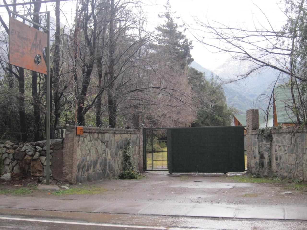 Cabana El Tiempo Es Arte San José de Maipo Exteriör bild